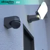 2x Oktaplex Bewegungsmelder Außen IP44 Infrarotsensor 180° Produktbild-Vorschau 4