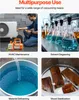 VEVOR vývěva, 99 l/min, HVAC Jednostupňová rotační lamelová Náhled obrázku produktu 6