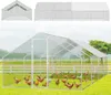 Izrielar Hühnerstall Hühnerhaus 3x8x2m Kleintierstall Produktbild-Vorschau 1