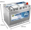 Batteria per auto VARTA E23 Blue Dynamic 12V 70Ah 630A 570 Anteprima dell’immagine prodotto 10
