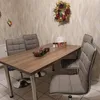 lot de 6 chaises de salle à manger HWC-C41, chaise de Voir les images du produit 10
