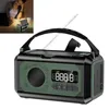 Handkurbel-Radio mit 12000mAh Akku, Solar, AM/FM, Powerbank Produktbild-Vorschau 1