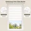 Store double 60x100cm lin Duo Rollo Klemmfix sans percer Voir les images du produit 5