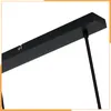 A close-up view of the black metal mounting hardware of a pendant light. Produktbild-Vorschau