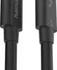 Close-up of two black cables with connectors. Produktbild-Vorschau