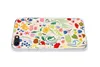 A phone case with a floral pattern is shown from a slightly elevated side angle against a white background. Produktbild-Vorschau