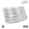 Logitech Wave Keys wireless ergonomic keyboard - OFFWHITE - Produktbild-Vorschau 17