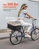 SucceBuy portabici posteriore con rete 435x330x155 mm Anteprima dell’immagine prodotto 3