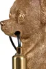 BELIANI Tischlampe Gold Kunstharz Hund Tierform Glamouröser Produktbild-Vorschau 6