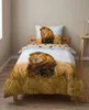 Löwe - Wende-Bettwäsche-Set, Raubkatze 135x200 & 80x80 Produktbild-Vorschau 7