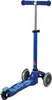 A blue three-wheeled scooter is shown against a white background. Produktbild-Vorschau