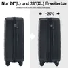 AIORBER Koffer, 24 Zoll, Teleskopische Zugstangen, Produktbild-Vorschau 10