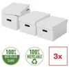 3 Esselte Home Aufbewahrungsboxen 17,5 l weiß 26,5 x 36,5 x Produktbild-Vorschau 2