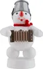 Schneemann-Musikant mit Akkordeon (8cm) von Zenker Produktbild-Vorschau 2