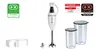 Das ESGE-Zauberstab 901205 Set M100 Design by ESGE Zauberstab umfasst einen weißen Stabmixer mit Auf Produktbild-Vorschau