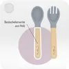 MoMi AMI - Set de vaisselle en silicone pour enfants - Set Voir les images du produit 11