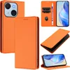 Litchi Leder Handyhülle für itel A50C Wallet Kartenfächer Produktbild-Vorschau 1