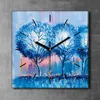 Coloray Uhr auf Leinwand 30x30 cm Wand Uhr Dekoration Produktbild-Vorschau 2
