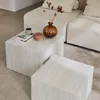 sweeek - 2er-Set quadratische Couchtische mit Marmorlook - Produktbild-Vorschau 5