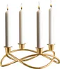 Georg Jensen - SEASON Kerzenständer, vergoldet Produktbild-Vorschau 1