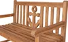 Teakholz Garten-/Balkonsitzbank - bene living - Anker 120 Produktbild-Vorschau 4