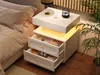okwish Nachttisch-2er Sideboard mit Produktbild-Vorschau 3
