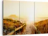 Bild auf Leinwand - Leinwandbild - Sonnenaufgang Welle Produktbild-Vorschau 1
