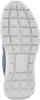 The underside of a blue sneaker is shown against a white background. Voir les images du produit