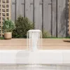 vidaXL Pool-Wasserfall Edelstahl 64x30x52 cm Silbern Produktbild-Vorschau 3