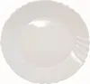 A white plate on a white background. Anteprima dell’immagine prodotto