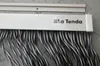 La Tenda PADOVA 3 Streifenvorhang schwarz,Maße:90 x 210 cm Produktbild-Vorschau 3
