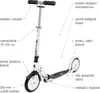 Micro Scooter White Kickboard Roller Kinder City Produktbild-Vorschau 24