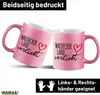 Huuraa Glitzertasse Waldecker Land verliebt 330ml Pink Produktbild-Vorschau 2