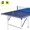 HyperMotion Mini Tischtennisplatte klappbar 137x76x69 cm – Produktbild-Vorschau 7