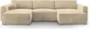 Masseno Ecksofa FENTO M mit Schlaffunktion U-Form, Sofa mit Produktbild-Vorschau 10