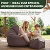 Dreamroots Bean Bag 90x90x100cm Beanbag Floor Chill Sack Anteprima dell’immagine prodotto 7