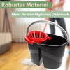 2er Set Wischeimer 18 L Putzeimer mit Presse Zweikammer Produktbild-Vorschau 3