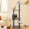 Tiragraffi COSTWAY grande 171 cm, albero per gatti con Anteprima dell’immagine prodotto 2