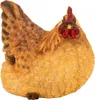 Huhn liegend 24,5cm Tierfigur Landhausstil Frühling Garten Produktbild-Vorschau 1