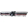 Kühlergrill Grill Schwarz Rot R Sport Optik für VW Golf 7 Produktbild-Vorschau 4