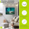 ARTland Wandbild Alu für Innen & Outdoor Auroraborialis - Produktbild-Vorschau 2