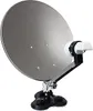 A satellite dish with its mounting base and suction cups, isolated on a white background. Podgląd zdjęcia produktu