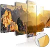 GEBIRGE LANDSCHAFT Acrylglasbild Modern Wandbild Glasbilder Produktbild-Vorschau 2