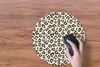 MuchoWow® Mauspad Mousepad Tierprint - Pantherprint - Rosa Produktbild-Vorschau 3