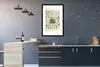 MuchoWow® Gerahmtes Poster Meerestiere - Muschel - Vintage Produktbild-Vorschau 5