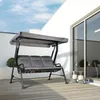 Outsunny Hollywoodschaukel 3-Sitzer Gartenschaukel Produktbild-Vorschau 11