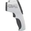 A white infrared thermometer with gray accents. Produktbild-Vorschau