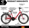 20 Zoll Kinderfahrrad, 3-Gang, Mädchenfahrrad, S’COOL chiX, Produktbild-Vorschau 10
