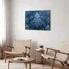 Vlies Leinwandbild - Retro Ornament Decorative Motif in Produktbild-Vorschau 2