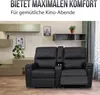 2er Kinosessel HWC-K17, Relaxsessel Fernsehsessel Sofa, Produktbild-Vorschau 11
